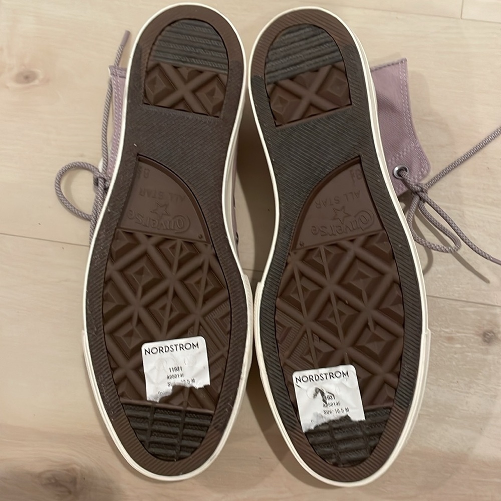 Converse CTAS Hi Lift Lucid Lilac Canvas Platform Sneakers  NWT - Picture 9 of 11